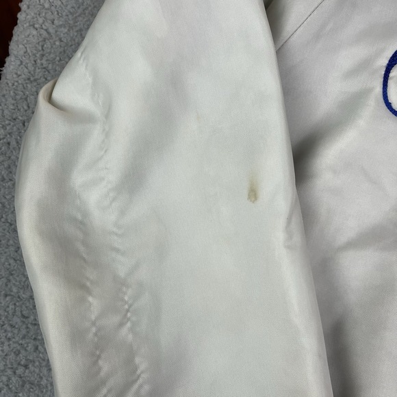 Vintage Duluth Hockey Satin Jacket Minnesota Button Up Varsity Coat - Picture 10 of 12